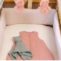 Doudou Langes Ours 34X34Cm -Vert Argile-Honey Doudou Langes Ours 34X34Cm -Vert Argile-Honey