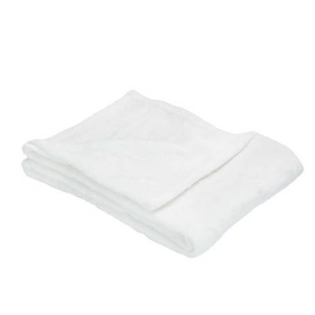 Couverture Flanelle Ecru...