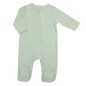 Pyjma Coton Zip Sauge 1M Pyjma Coton Zip Sauge 1M