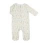 Pyjama Coton Zip Aop Ecru 1M Pyjama Coton Zip Aop Ecru 1M