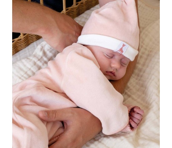 Bonnet Sophie La Girafe 1/3 Mois Rose