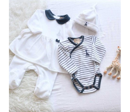 Body Croise Fille Rayure Sophie La Girafe 1M
