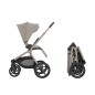 Poussette 2En1 Avec Nacelle Goya Platinum Champagne Poussette 2En1 Avec Nacelle Goya Platinum Champagne