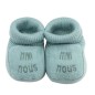Chaussons Mini Nous Vert Sauge Chaussons Mini Nous Vert Sauge