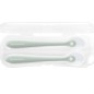 Lot De 2 Cuillieres En Silicone Sauge
