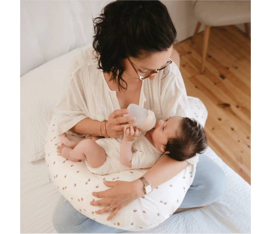 Coussin d'allaitement et de grossesse hérissons
