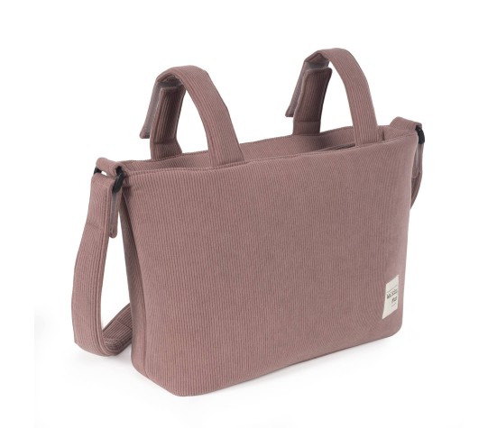 Sac à Langer Velours Gala Cerise