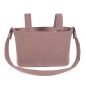 Sac à Langer Velours Gala Cerise