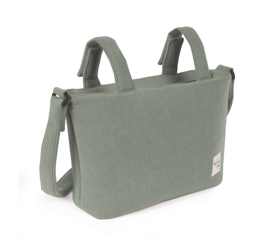 Sac à Langer Velours Gala Menthe