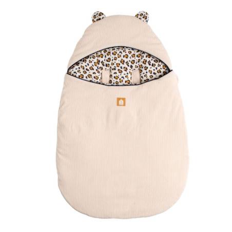 Nid D'ange Léopard en velours