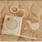 Livre de poussette - Blanc - Newborn Naturals Livre de poussette - Blanc - Newborn Naturals