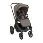 Poussette 2En1 Avec Nacelle Goya Platinum Mocca