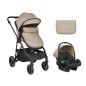 Poussette 3En1 Jean Beige Poussette 3En1 Jean Beige