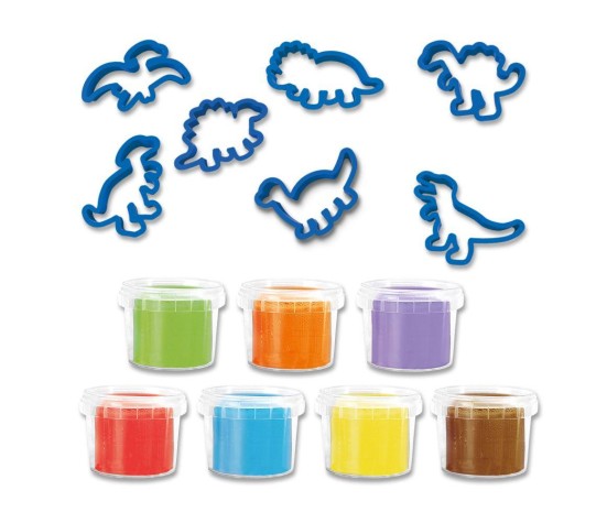 Pâte à modeler – Coffret géant de dinosaures avec moules