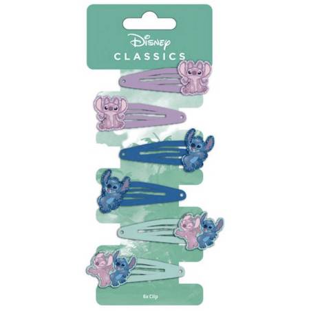 Lot de 6 Pinces Stitch