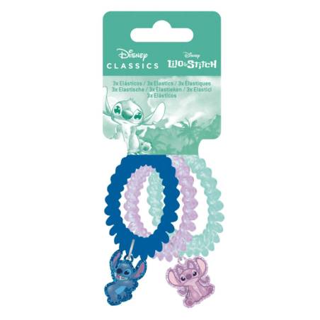 Lot de 3 élastiques Stitch