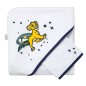 Cape De Bain + Gant Le Roi Lion 80X80 Cm Cape De Bain + Gant Le Roi Lion 80X80 Cm