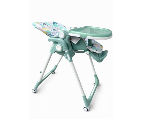 Chaise Haute Vert/Blanc