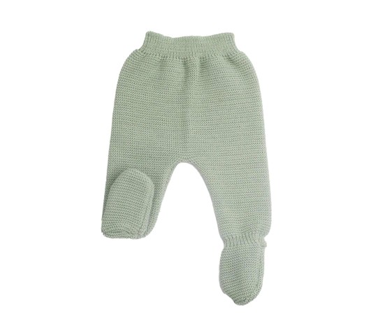 Pantalon maille bébé argile 0/1M