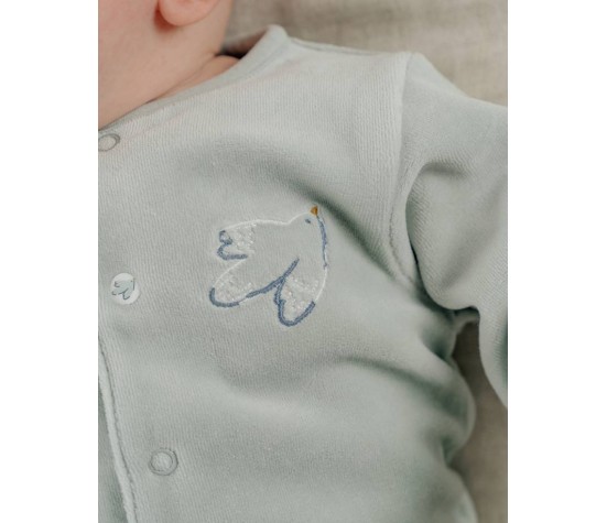 Lot 2 Pyjamas Velours Lovely Bird - 0M