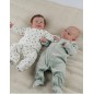 Lot 2 Pyjamas Velours Lovely Bird - 0M Lot 2 Pyjamas Velours Lovely Bird - 0M