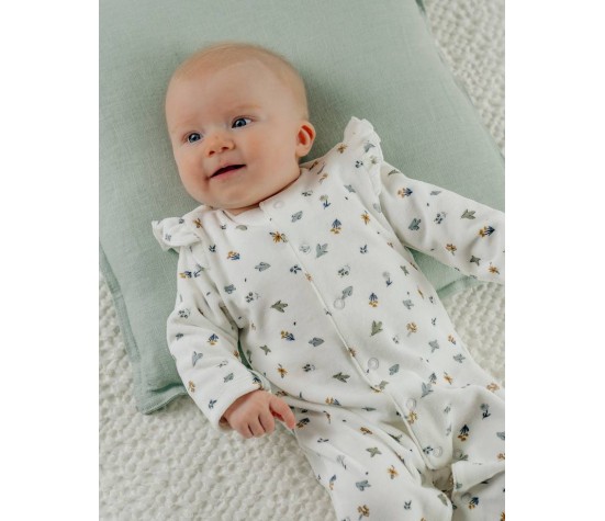 Pyjama Velour Lovely Bird - 1M