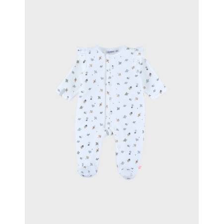 Pyjama Velour Lovely Bird - 0M