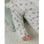 Pyjama Velour Lovely Bird - 0M Pyjama Velour Lovely Bird - 0M