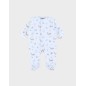 Pyjama Velour Fancy Fox - 0M Pyjama Velour Fancy Fox - 0M