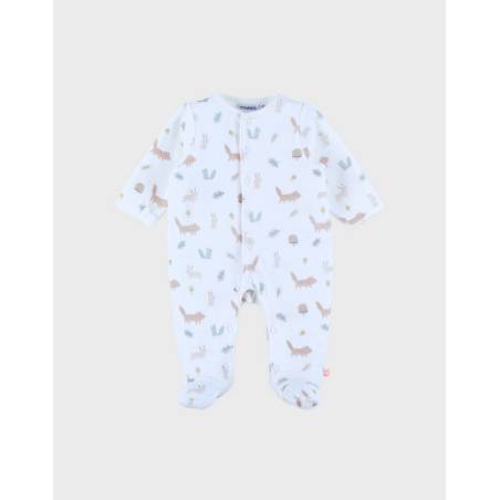 Pyjama Velour Fancy Fox- 1M