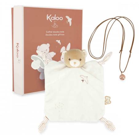 Coffre Doudou Bola Ours Creme