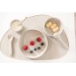 Coffret Repas Silicone Platiniumm Sable (5 Pièces) Coffret Repas Silicone Platiniumm Sable (5 Pièces)