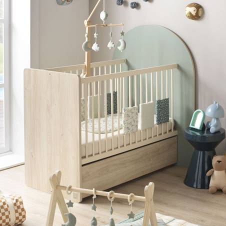 Lit bébé évolutif 120x60 en...