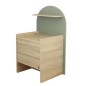 Commode à langer évolutive en bureau - Arche - Sauge Commode à langer évolutive en bureau - Arche - Sauge