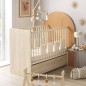 Lit bébé évolutif 120x60 en 90x190 - Arche - Caramel Lit bébé évolutif 120x60 en 90x190 - Arche - Caramel