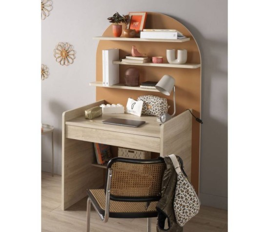 Commode à langer évolutive en bureau - Arche - Caramel