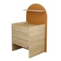 Commode à langer évolutive en bureau - Arche - Caramel