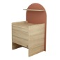 Commode à langer évolutive en bureau - Arche - Terracotta