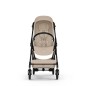 Poussette Melio Carbon Almond Beige Poussette Melio Carbon Almond Beige