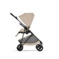 Poussette Melio Carbon Almond Beige Poussette Melio Carbon Almond Beige