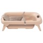 Baignoire Indigo Plus + Réducteur Nouveau Né Taupe Baignoire Indigo Plus + Réducteur Nouveau Né Taupe