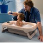 Baignoire Indigo Plus + Réducteur Nouveau Né Taupe Baignoire Indigo Plus + Réducteur Nouveau Né Taupe