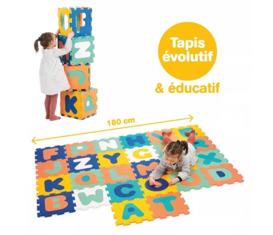 Tapis 26 Lettres Dalles