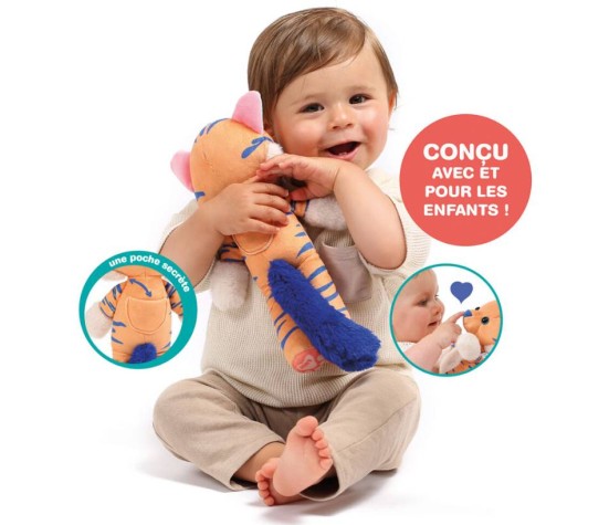 Peluche Tidou le doudou de mes rêves