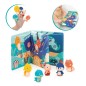 Livre de Bain et ses 5 Marionnettes Livre de Bain et ses 5 Marionnettes