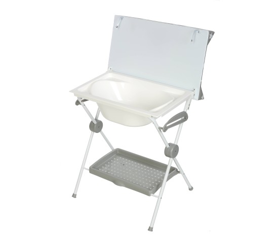 Baignoire+ Table à Langer Léa Owl Buho Gris