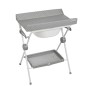 Baignoire + Table à Langer Léa Topos Gris Baignoire + Table à Langer Léa Topos Gris
