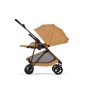 Poussette Melio Carbon Cinnamon Jaune Poussette Melio Carbon Cinnamon Jaune