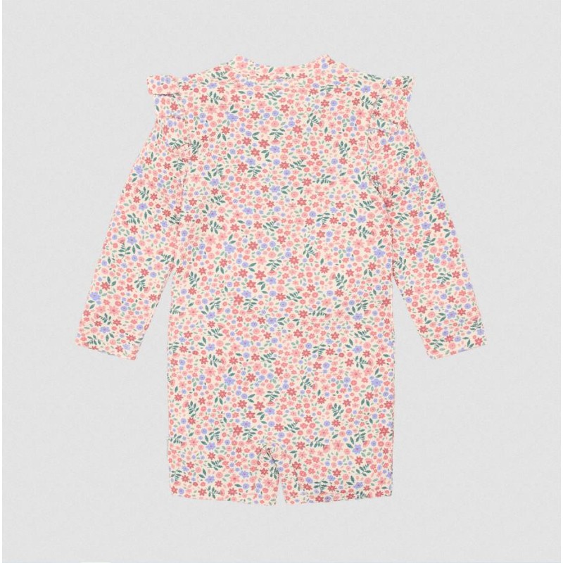 Combinaison De Bain Manches Longues Dreamy Flowerfield 62/68 Combinaison De Bain Manches Longues Dreamy Flowerfield 62/68