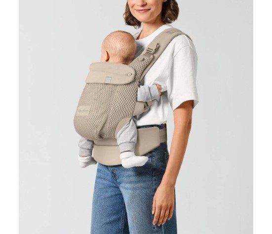 Porte Bebe Amya Carrier Almond Beige